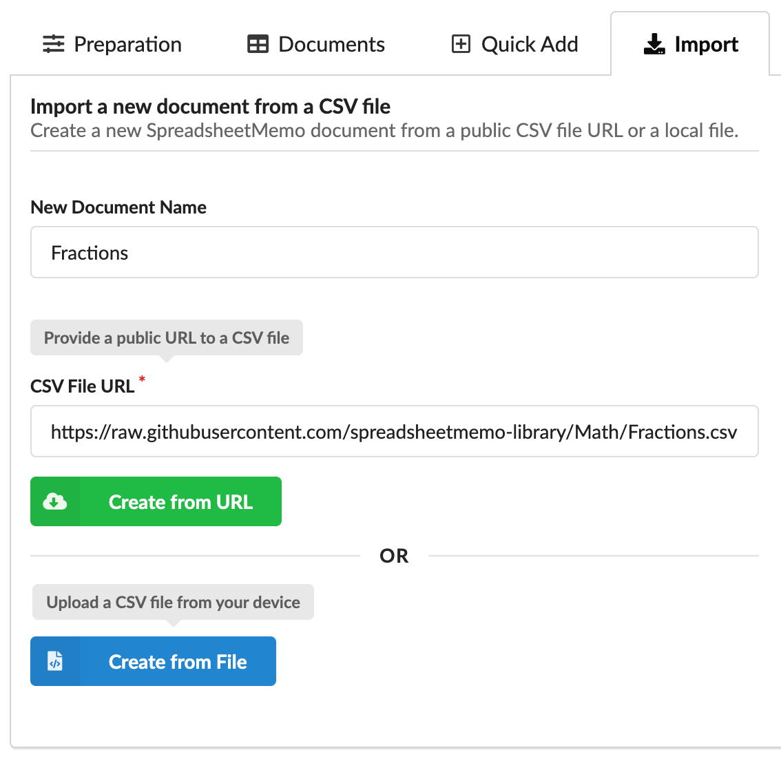 Easy Import Screenshot